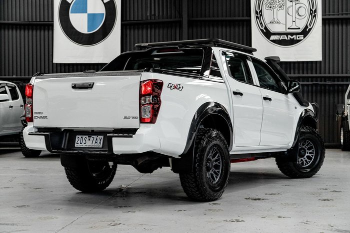 2020 Isuzu D-MAX SX MY19 4X4 Dual Range Splash White