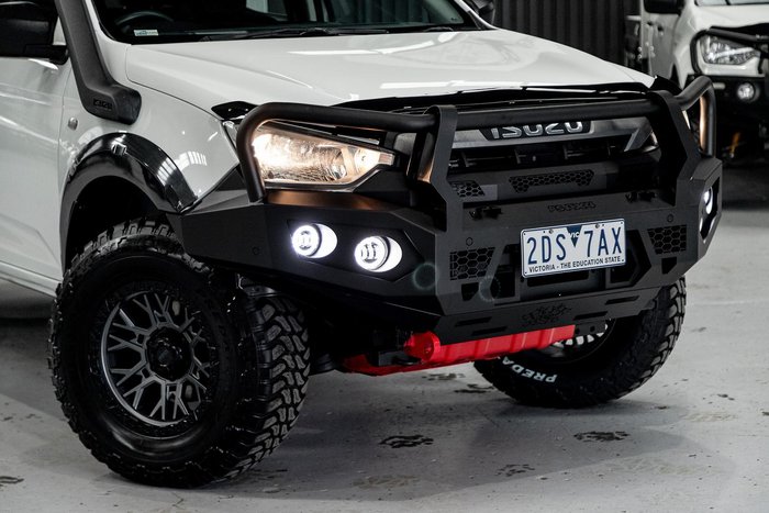 2020 Isuzu D-MAX SX MY19 4X4 Dual Range Splash White
