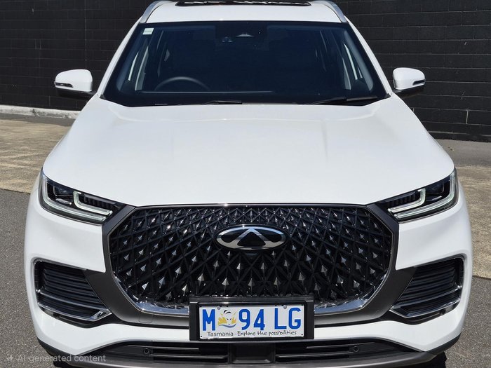 2025 Chery Tiggo 8 Pro Max Ultimate AWD MY24 AWD Lunar White