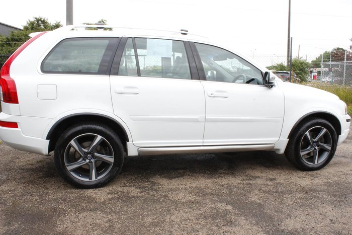 2014 Volvo XC90 D5 R-Design MY14 Four Wheel Drive Ice White