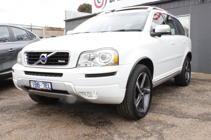 2014 Volvo XC90 D5 R-Design MY14 Four Wheel Drive Ice White