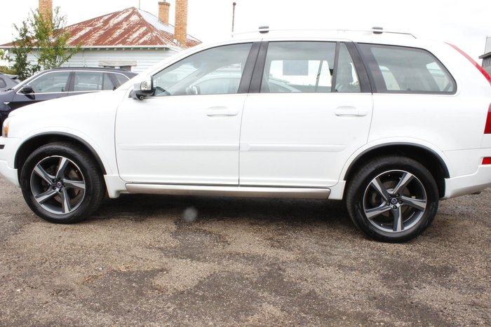 2014 Volvo XC90 D5 R-Design MY14 Four Wheel Drive Ice White