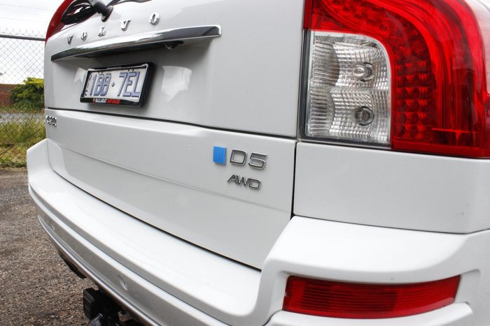 2014 Volvo XC90 D5 R-Design MY14 Four Wheel Drive Ice White