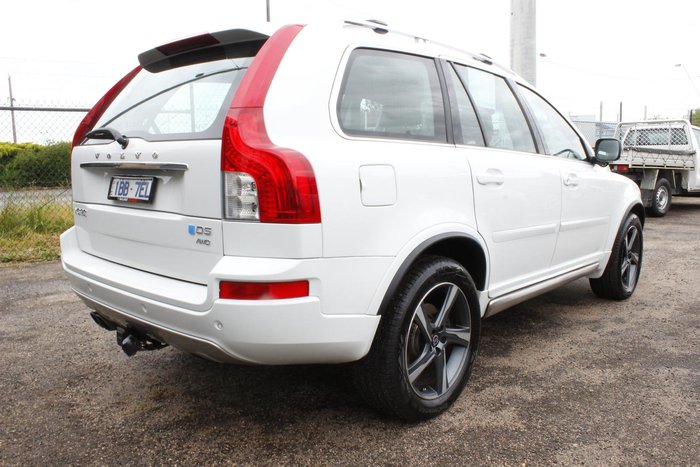 2014 Volvo XC90 D5 R-Design MY14 Four Wheel Drive Ice White