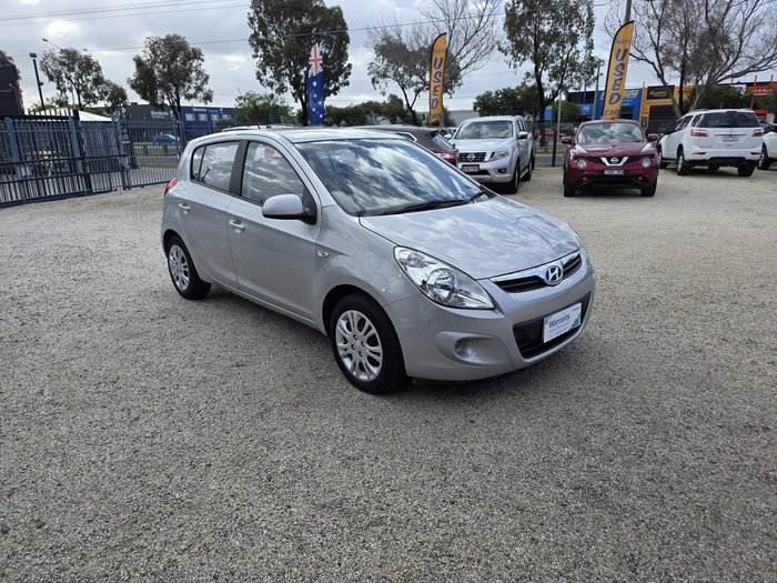 2012 Hyundai i20 Active PB MY12 Sleek Silver