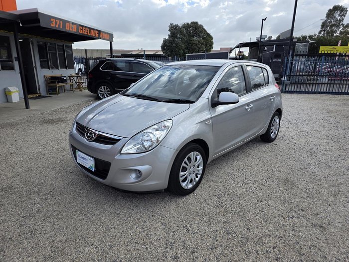 2012 Hyundai i20 Active PB MY12 Sleek Silver