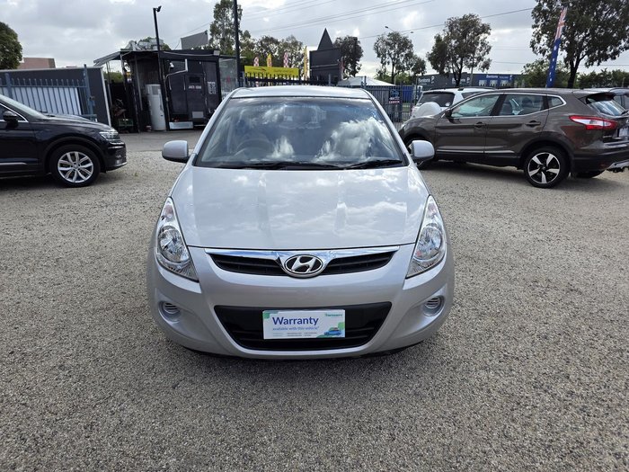 2012 Hyundai i20 Active PB MY12 Sleek Silver