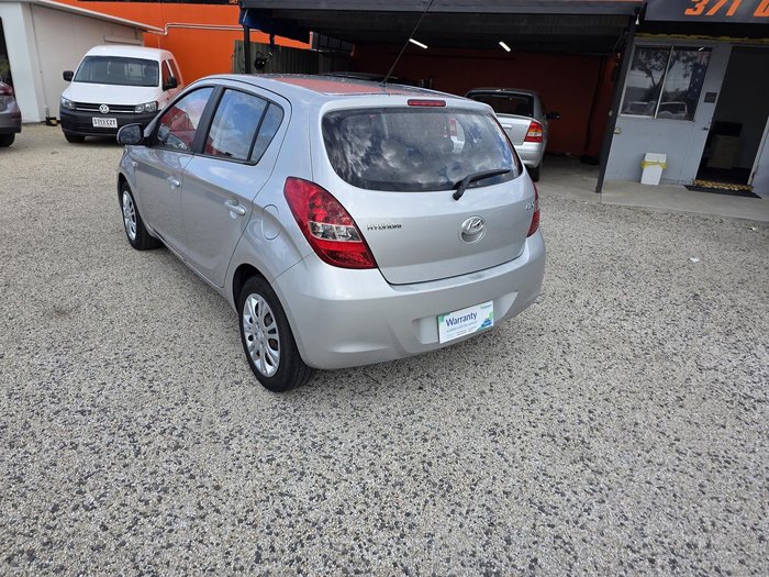 2012 Hyundai i20 Active PB MY12 Sleek Silver