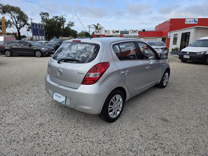 2012 Hyundai i20 Active PB MY12 Sleek Silver