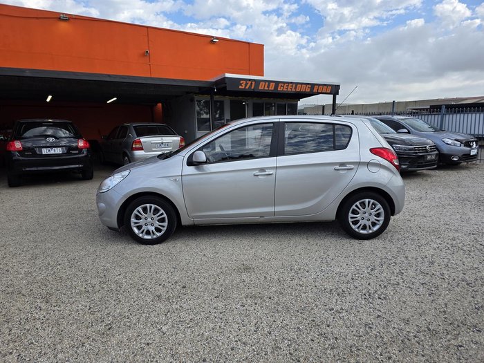 2012 Hyundai i20 Active PB MY12 Sleek Silver