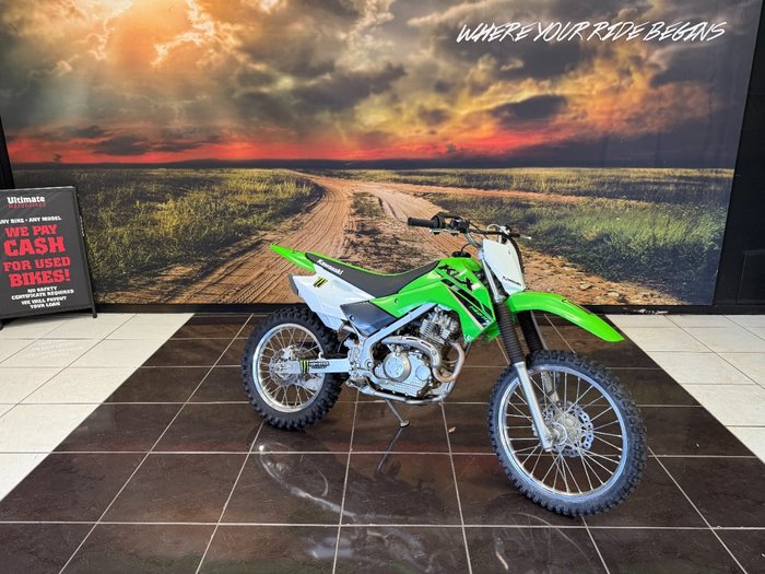 2022 Kawasaki KLX140RL GREEN