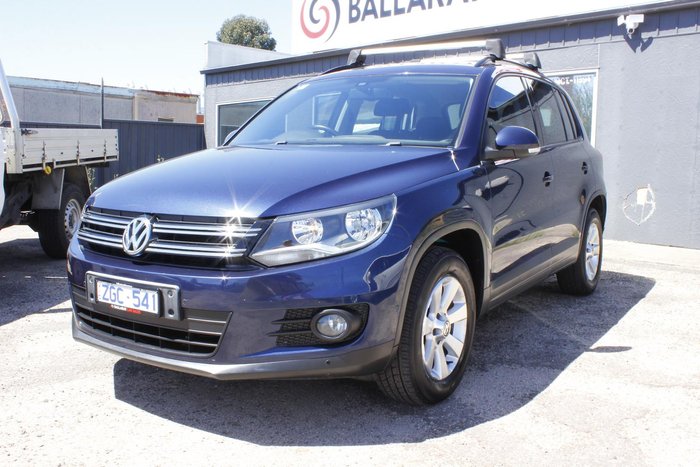 2012 Volkswagen Tiguan 132TSI Pacific 5N MY13 Four Wheel Drive Night Blue