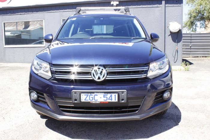 2012 Volkswagen Tiguan 132TSI Pacific 5N MY13 Four Wheel Drive Night Blue