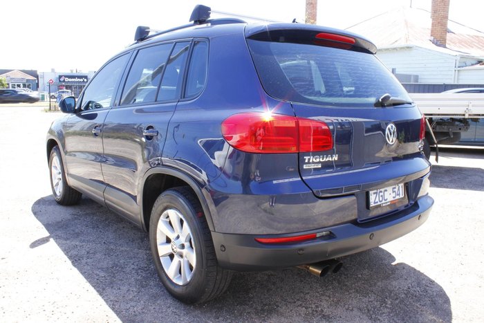 2012 Volkswagen Tiguan 132TSI Pacific 5N MY13 Four Wheel Drive Night Blue