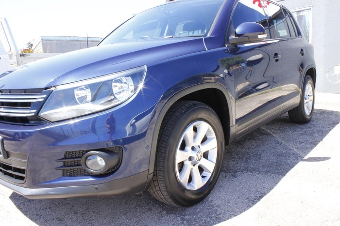 2012 Volkswagen Tiguan 132TSI Pacific 5N MY13 Four Wheel Drive Night Blue