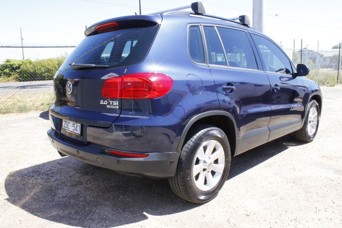 2012 Volkswagen Tiguan 132TSI Pacific 5N MY13 Four Wheel Drive Night Blue