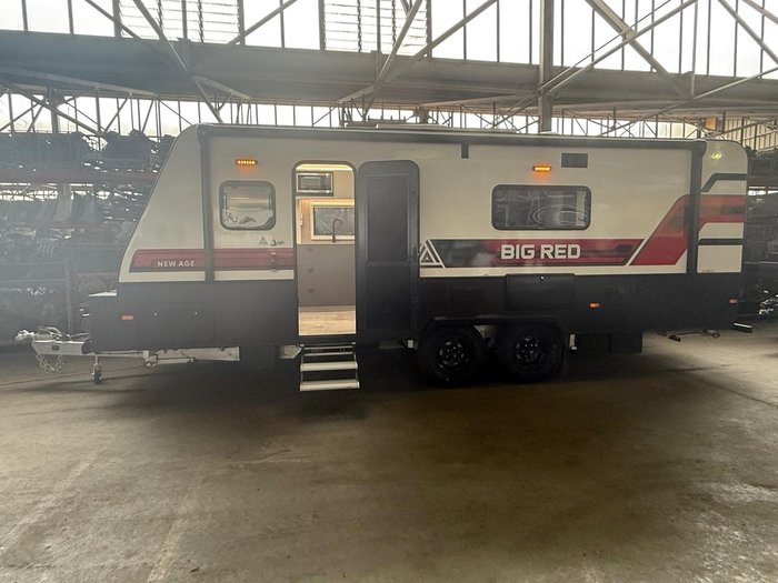 2025 New Age Caravans 20' Big Red Slide-Out Br20