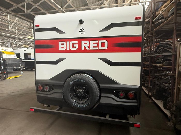 2025 New Age Caravans 20' Big Red Slide-Out Br20 Save $11,199 Was $111,990
