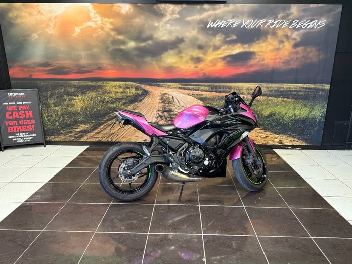 2018 Kawasaki NINJA 650L BLACK/PINK
