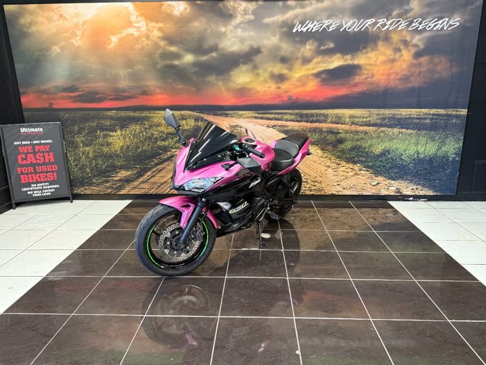 2018 Kawasaki NINJA 650L BLACK/PINK