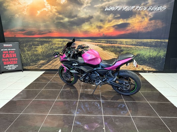 2018 Kawasaki NINJA 650L BLACK/PINK