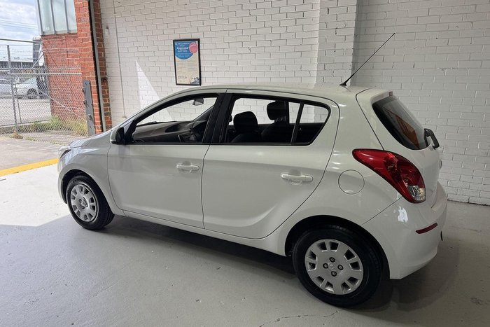2012 Hyundai i20 Active PB MY13 Coral White