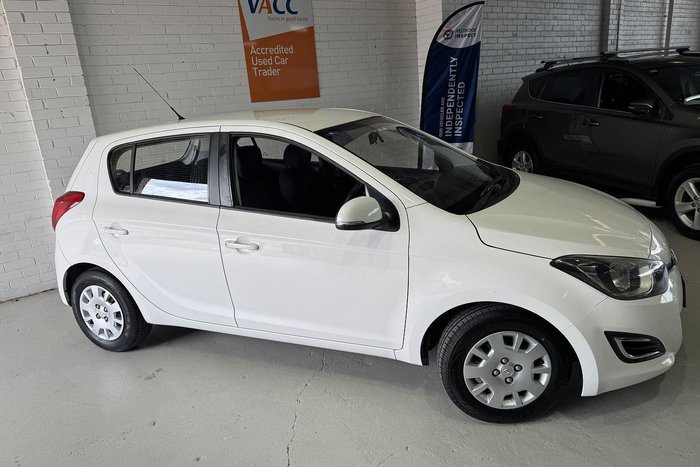 2012 Hyundai i20 Active PB MY13 Coral White