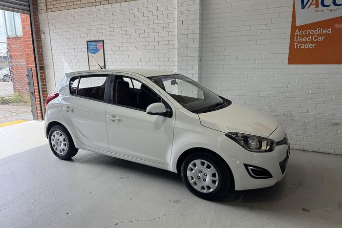 2012 Hyundai i20 Active PB MY13 Coral White