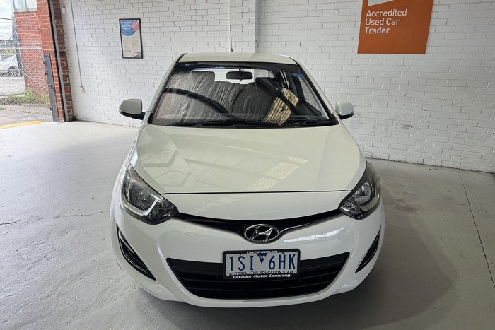 2012 Hyundai i20 Active PB MY13 Coral White