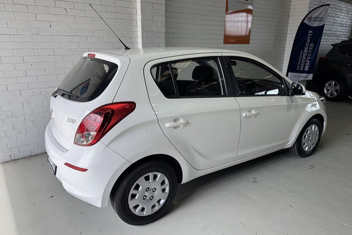 2012 Hyundai i20 Active PB MY13 Coral White