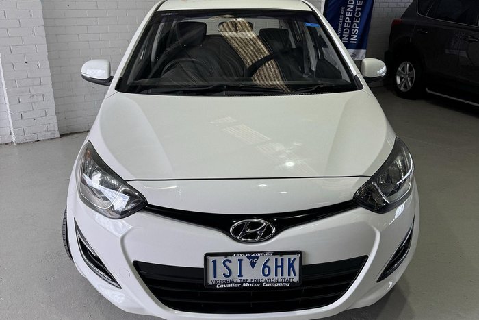 2012 Hyundai i20 Active PB MY13 Coral White