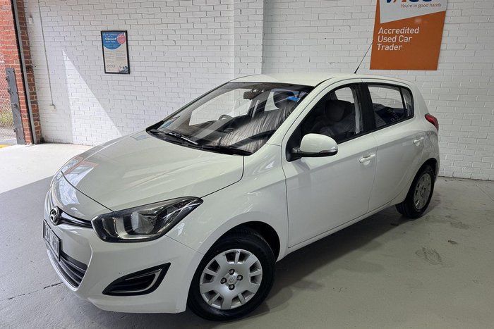 2012 Hyundai i20 Active PB MY13 Coral White
