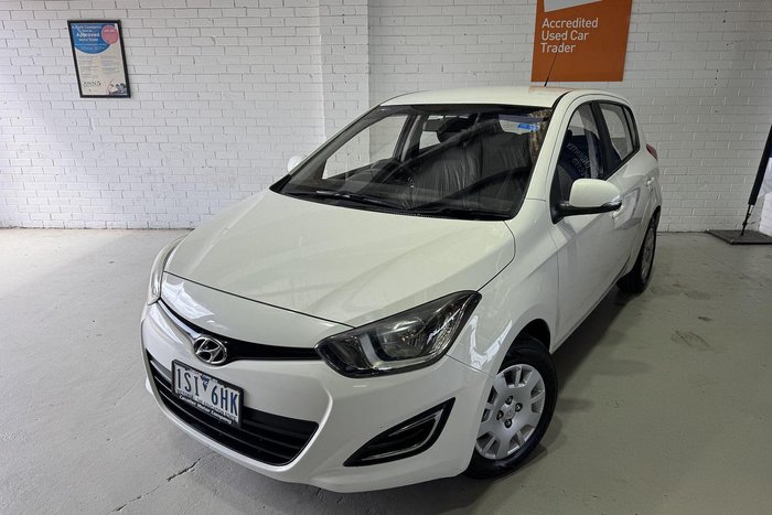 2012 Hyundai i20 Active PB MY13 Coral White