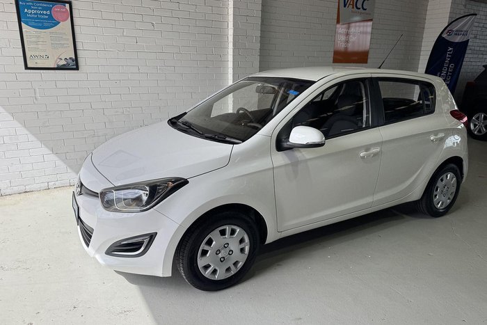 2012 Hyundai i20 Active PB MY13 Coral White