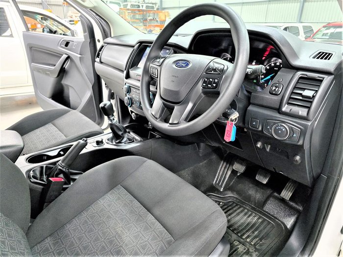 2020 Ford Ranger XL PX MkIII MY20.25 4X4 Dual Range Arctic White