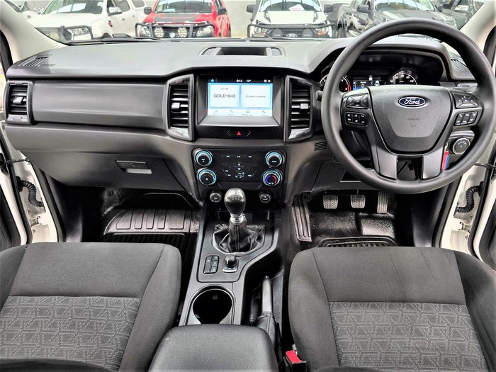 2020 Ford Ranger XL PX MkIII MY20.25 4X4 Dual Range Arctic White