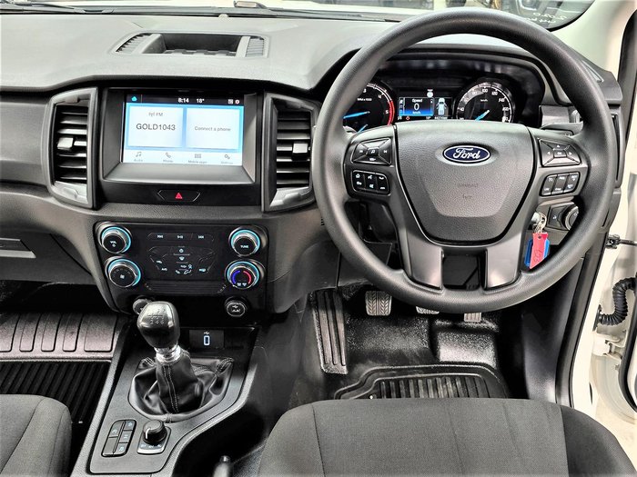 2020 Ford Ranger XL PX MkIII MY20.25 4X4 Dual Range Arctic White