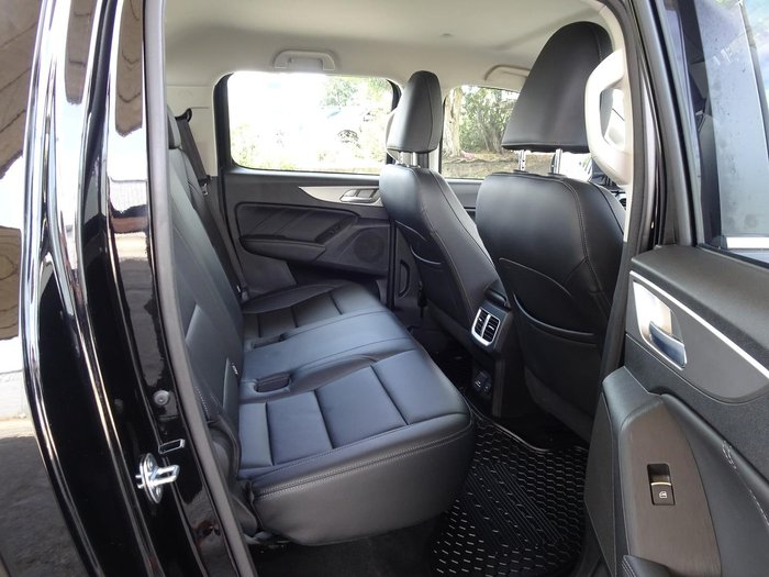 2022 GWM Ute Cannon NPW 4X4 Dual Range Crystal Black