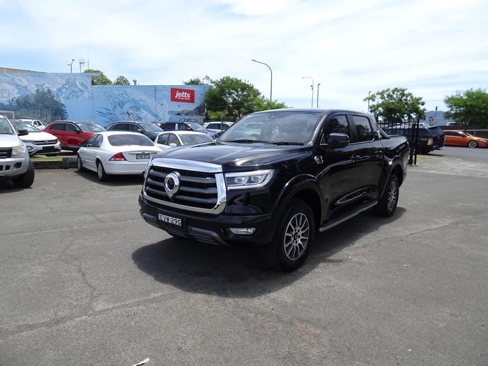 2022 GWM Ute Cannon NPW 4X4 Dual Range Crystal Black