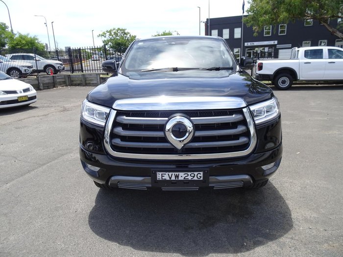 2022 GWM Ute Cannon NPW 4X4 Dual Range Crystal Black