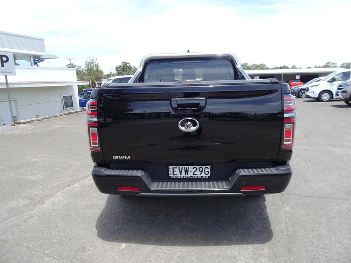 2022 GWM Ute Cannon NPW 4X4 Dual Range Crystal Black