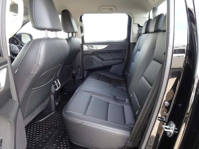 2022 GWM Ute Cannon NPW 4X4 Dual Range Crystal Black