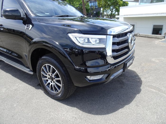 2022 GWM Ute Cannon NPW 4X4 Dual Range Crystal Black