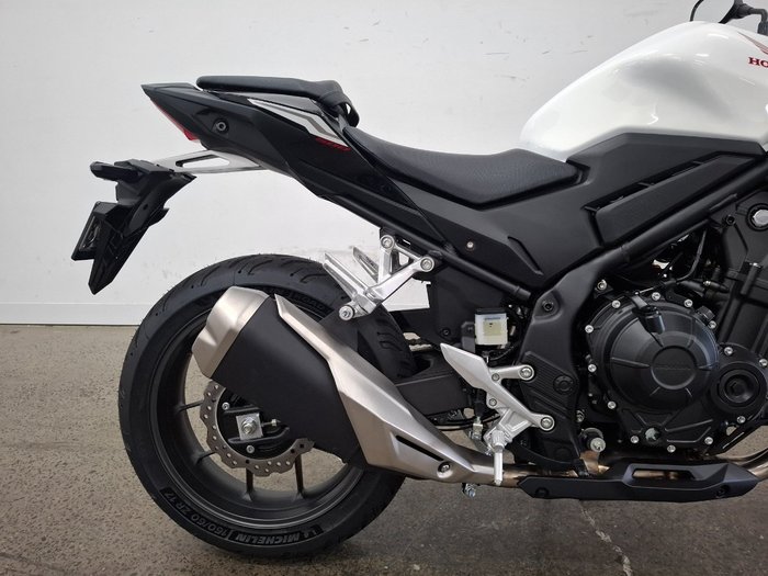 2025 Honda CB500FA (ABS) White