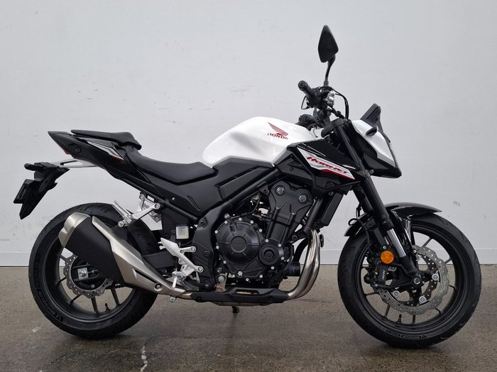 2025 Honda CB500FA (ABS) White