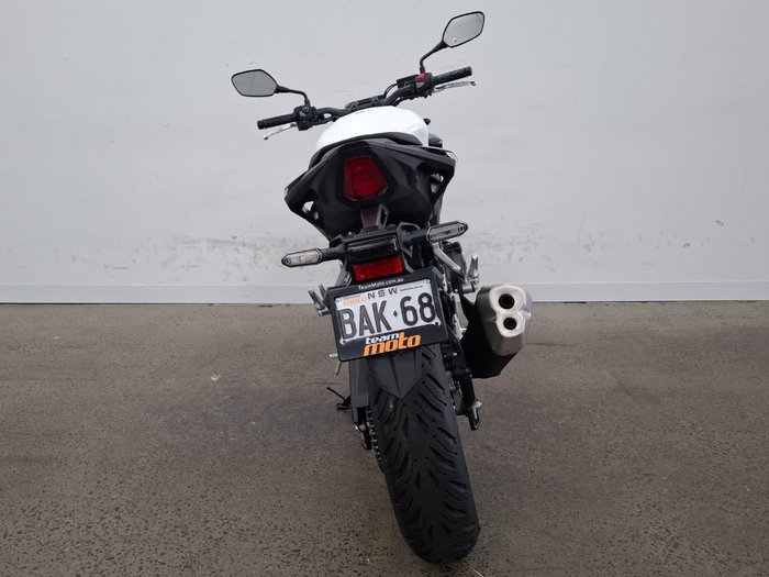 2025 Honda CB500FA (ABS) White