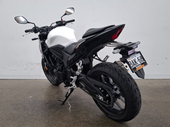 2025 Honda CB500FA (ABS) White