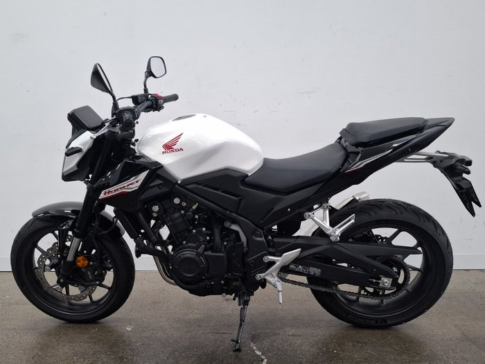 2025 Honda CB500FA (ABS) White