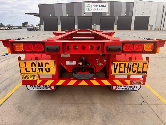 2025 CIMC 40' Standard Skel With 3 Way Twist Locks