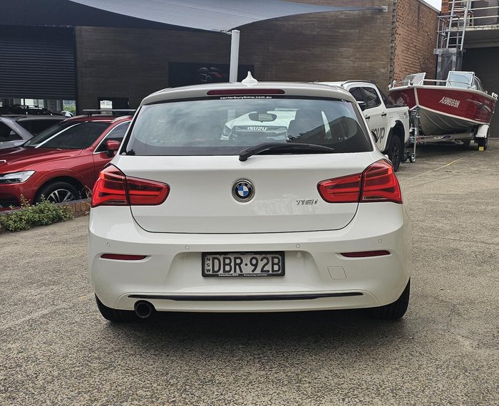 2015 BMW 1 Series 118i Sport Line F20 LCI Alpine White